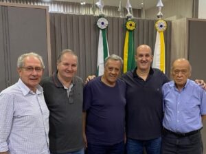 Câmara de Apucarana recebe empresários desportistas