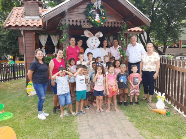 A Páscoa no Município de Kaloré foi recheada de alegria e felicidade estampada no rosto das nossas crianças