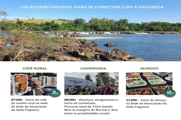 Borrazópolis se prepara para a 12ª Caminhada Internacional na Natureza
