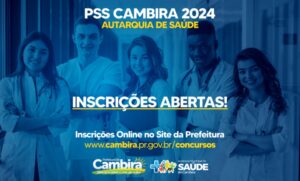 Autarquia de Saúde de Cambira abre Processo Seletivo para 12 vagas