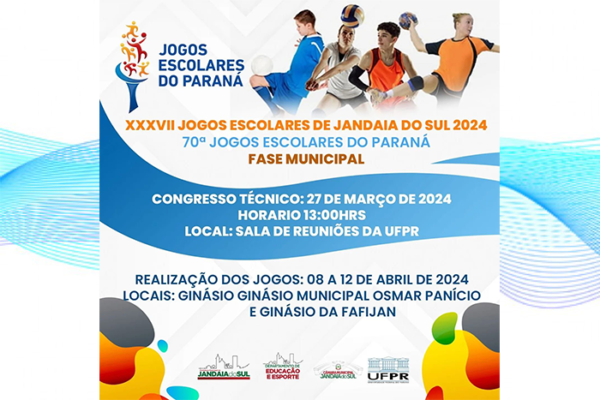 Departamento de Educação e Esportes de Jandaia realiza congresso técnico para os jogos escolares – fase municipal