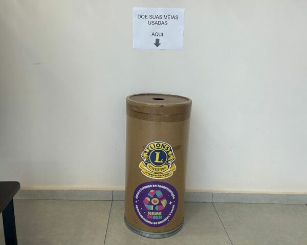 “Meias do Bem”: Câmara de Apucarana disponibiliza ponto de coleta para campanha do Lions