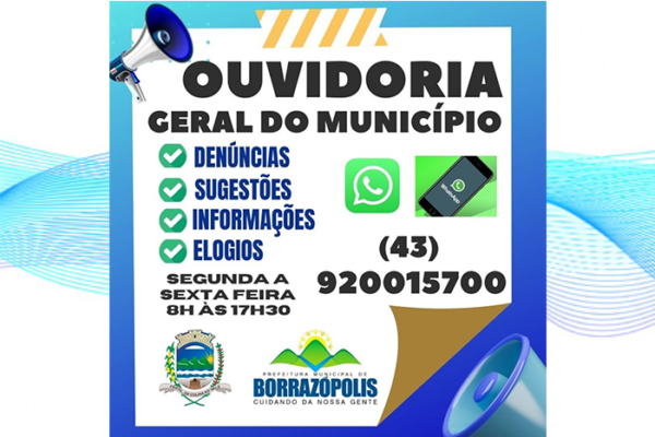 Prefeitura de Borrazópolis Regulamenta Ouvidoria Municipal