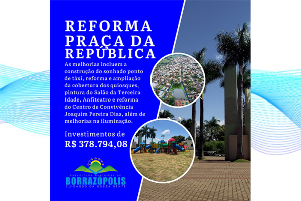 Grande Novidade em Borrazópolis!