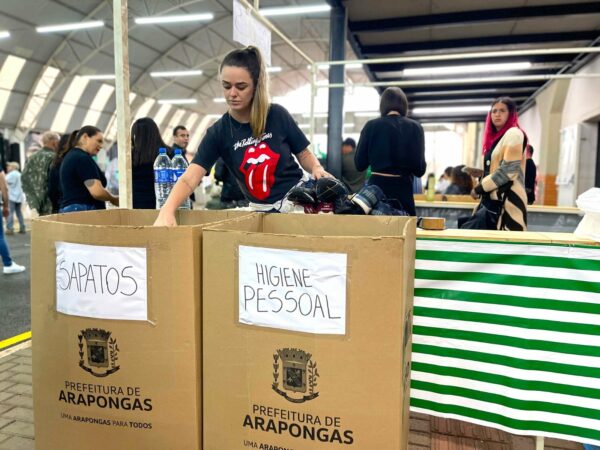 Festival Solidário em Arapongas arrecada doações ao RS e incentiva arte em grafite
