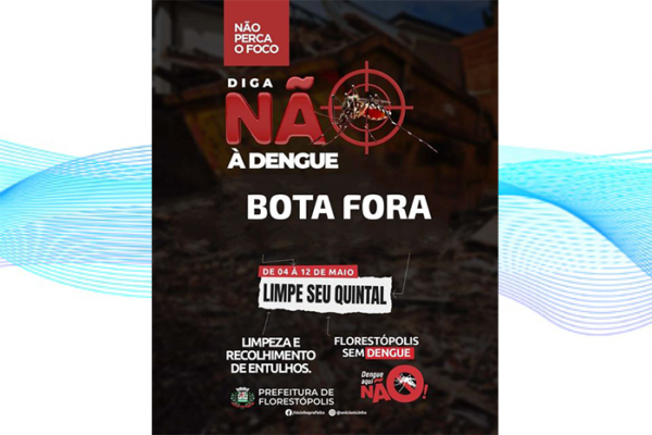 Florestópolis – Caro (a) morador (a), Comunicado Urgente