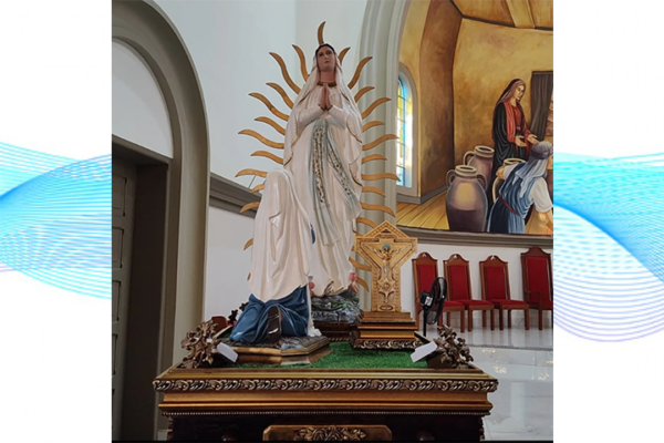 Marilândia do Sul recebe Relíquias de Santa Bernadete