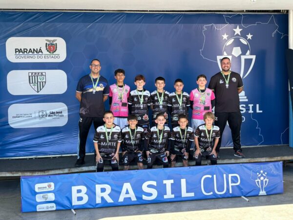 Equipes araponguenses se destacam durante evento Brasil Cup de Futsal