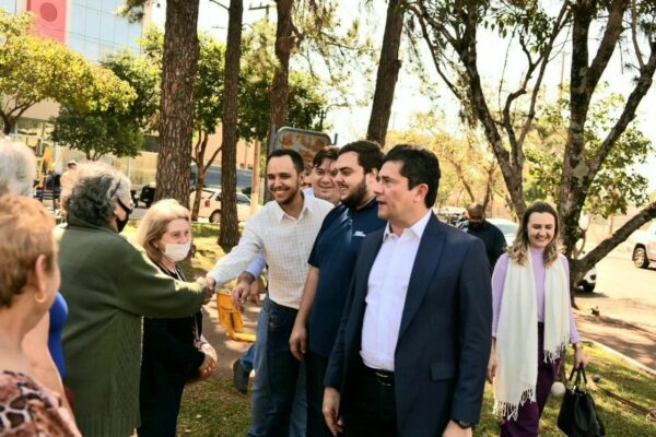 Senador Sérgio Moro apoia em Rolândia Pré candidatos Alex Santana e vice Diego Silva