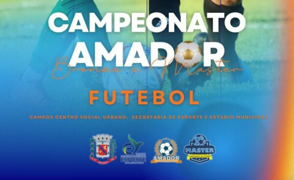 Abertas as inscrições para o Campeonato Amador de Futebol de Arapongas