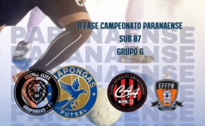 Arapongas vai sediar Campeonato Paranaense de Futsal Sub-07
