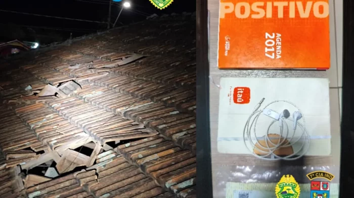 Ladrão invade agência bancária em Sabáudia e acaba preso pela PM