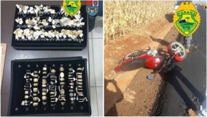 Familiares de vítima de roubo perseguem ladrões e recuperam objetos em Primeiro de Maio
