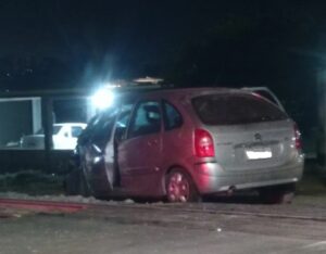 Gestante a caminho do hospital se envolve em acidente com trem em Apucarana