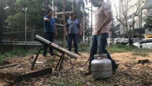 Canhão para ‘espantar pombos’ do bosque é testado em Londrina
