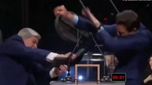 Datena agride Pablo Marçal durante debate em São Paulo; veja vídeo