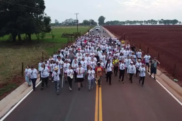 Caminhada do turismo religioso deve reunir mais de 200 fiéis no Noroeste do Estado