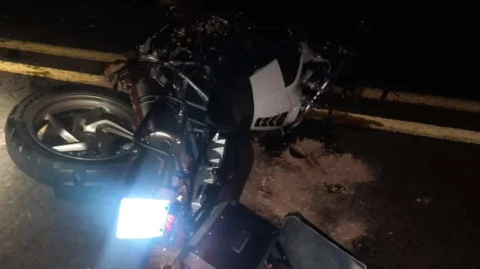 Piloto de moto BMW morre após acidente na PR-444 em Mandaguari