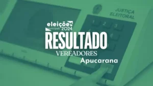 Veja quais foram os vereadores eleitos em Apucarana