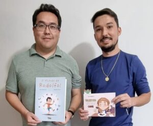 Professor de Marilândia do Sul, Alex Barbosa, de 33 anos, lançou seu segundo livro: O Mundo de Rodolfo