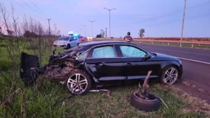 Acidente envolve três veículos na BR-369 entre Apucarana e Arapongas