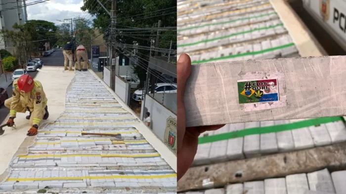 PRF apreende carreta com 1,5 tonelada de maconha em Arapongas