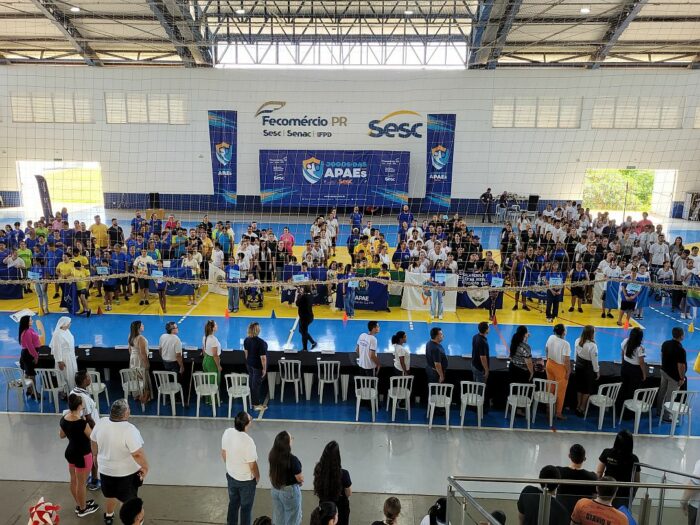 Jacarezinho é palco das Olímpiadas das APAES do Norte Pioneiro