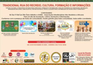 Arapongas recebe evento Rua de Recreio, Cultura e Formação neste sábado (30)
