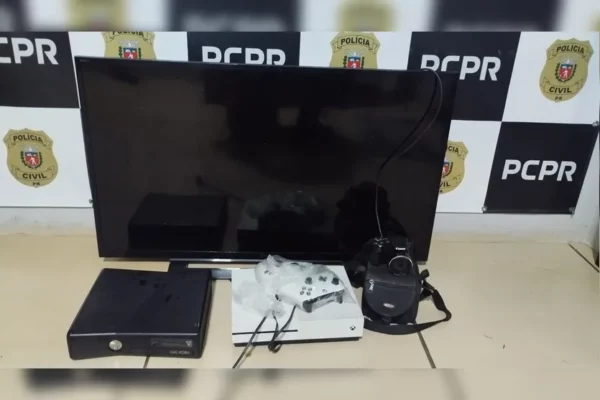 Usuários de drogas são presos após furtar eletrônicos em Arapongas