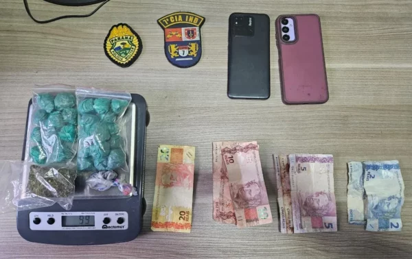 Traficante confessa crime e é preso com maconha em Arapongas