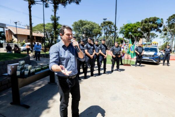 Guarda Municipal de Apucarana recebe novos veículos e equipamentos