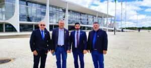 Prefeito eleito de Faxinal, Hermes Santa Rosa, participou do Seminário Novos Gestores 2025/2028, em Brasília