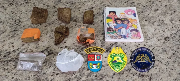 PM de Apucarana cumpre mandado e apreende maconha no ‘Solo Sagrado’
