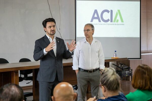 Apucarana – Acia e Conecta apresentam demandas a Rodolfo Mota