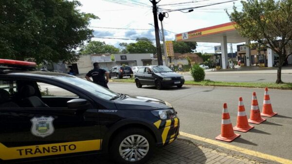 GCM de Apucarana desencadeia operação de fiscalização de trânsito
