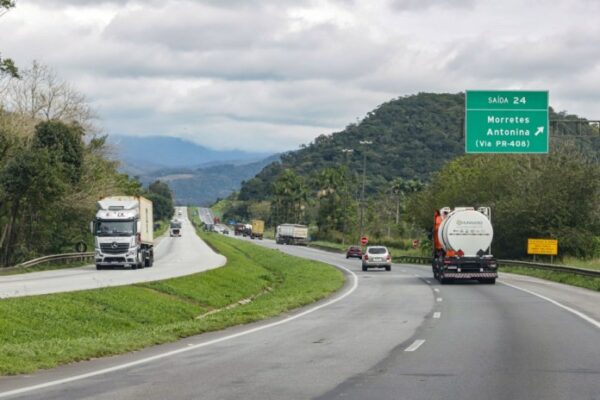 Lote 2: financiamento garante duplicação de 350 km e ampliação da BR-277 na Serra do Mar