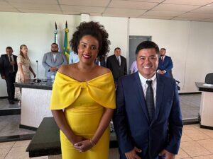Posse de Fabio Hidek e Olívia Froes, vereadores também são empossados
