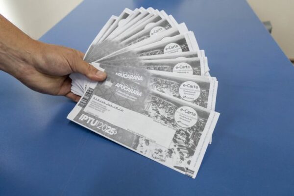 Apucarana adota e-Carta para cobrança do IPTU 2025