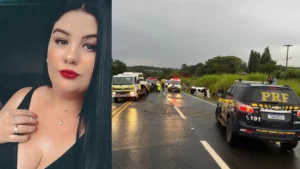 Mulher morre em grave acidente entre carros na BR-373 no Paraná