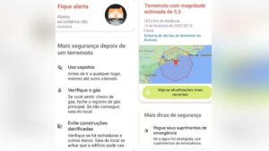 Entenda como funciona o sistema do Google que emitiu falso alerta de terremoto em Ubatuba