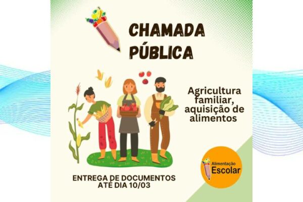 Prefeitura de Arapongas abre chamada pública para aquisição de alimentos da Agricultura Familiar e Empreendedor Familiar Rural