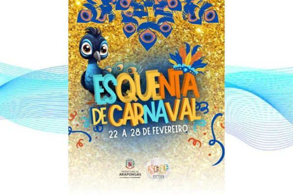 Nas Asas do Samba: Pré-Carnaval de Arapongas começa no próximo dia 22