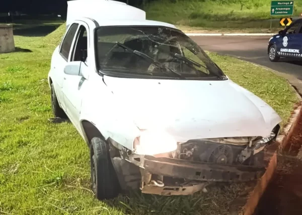 Motorista de 35 anos morre após acidente na PR-218 em Arapongas