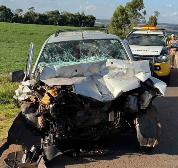 Acidente na PR-445 em Mauá da Serra deixa dois feridos