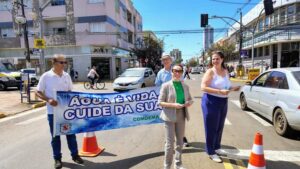 Prefeitura de Arapongas promove ação de conscientização para uso racional da água