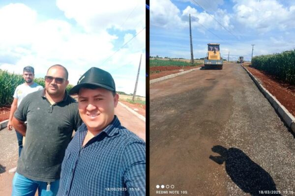 Pavimentação com paralelepípedos avança na localidade do Novo Oriente em Mauá da Serra
