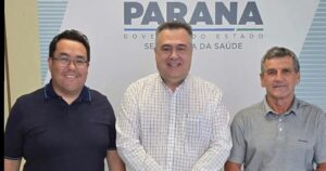 Prefeito de Marilândia cumprindo agenda na Capital do Estado