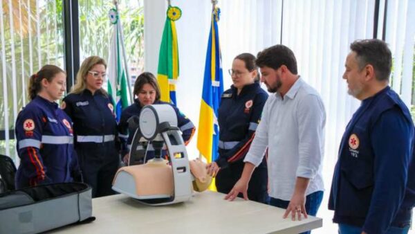 SAMU Arapongas é o primeiro do PR a contar com compressor torácico automático