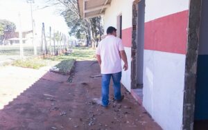 Prefeito Paulo da Padaria visita obras de revitalização do Estádio São Francisco de Assis