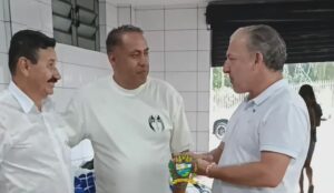 Visita do Prefeito Rildo da Padaria e do vice Elço da Líder à Fábrica de Confecção Bugarao